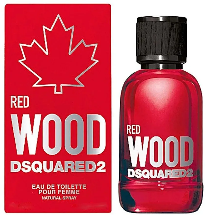 בושם לאישה Dsquared2 Wood Red Pour Femme E.D.P 100ml