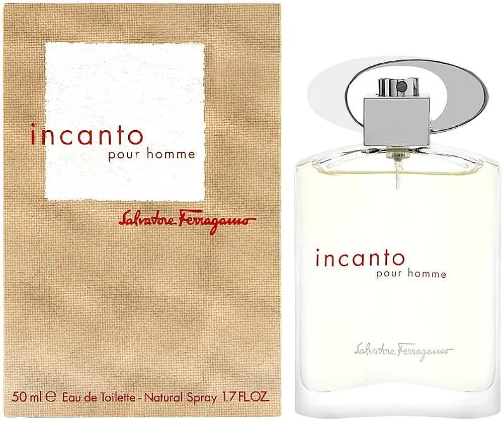 בושם לגבר Salvatore Ferragamo Incanto Pour Homme Eau De Toilette E.D.T 100 ml