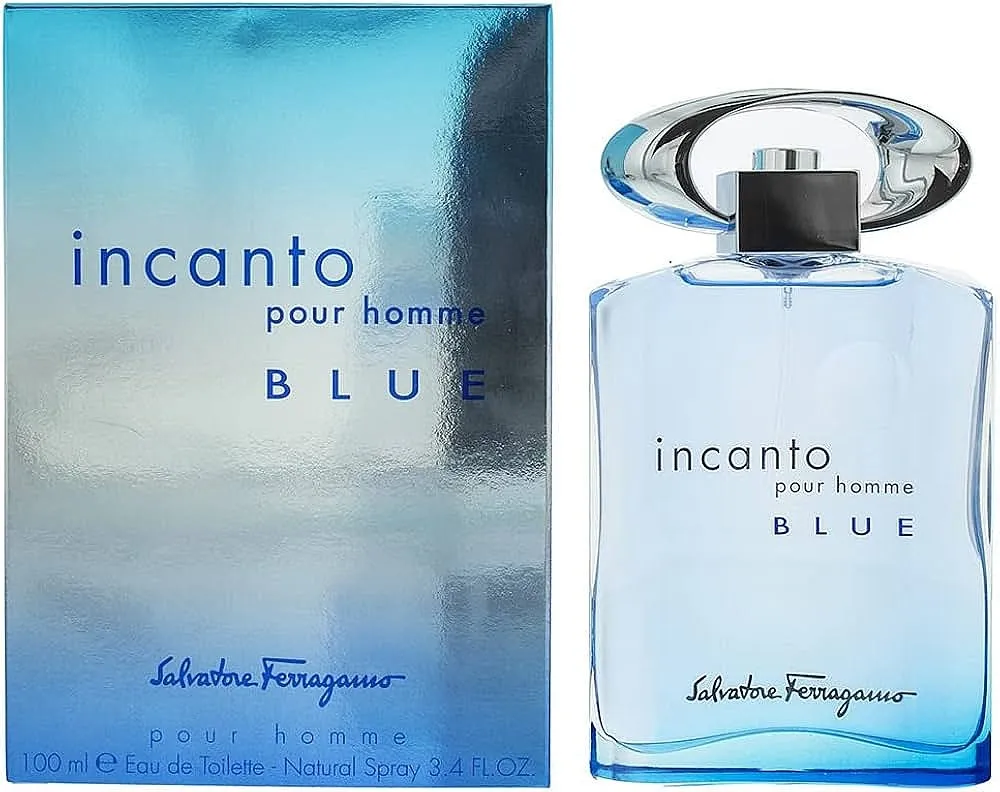 בושם לגבר Salvatore Ferragamo Incanto Blue E.D.T 100ml
