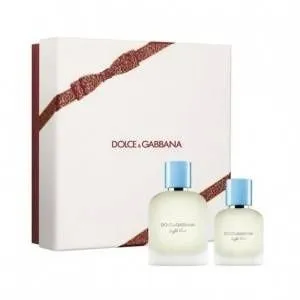 סט לגבר Dolce & Gabbana Light Blue E.D.T בושם 100 מ"ל + בושם 50 מ"ל