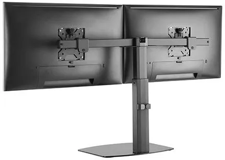 מעמד תליה שולחני כפול למסכים בגודל 27"-27" אינץ' Lumi LDT22-T02