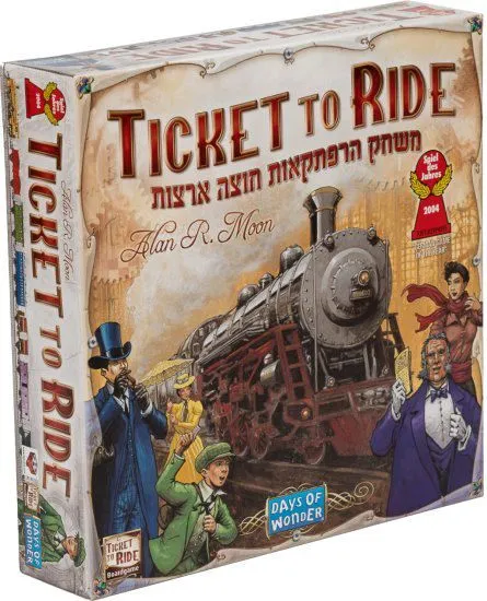 הקוביה – Ticket to ride ארה"ב