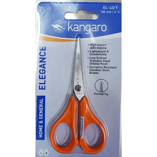מספריים 4.25 אינץ' EL-43/Y – מבית Kangaro