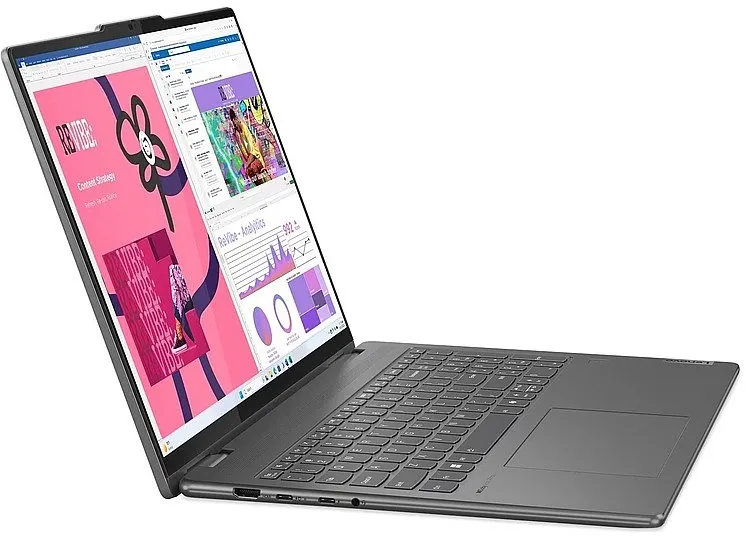 מחשב נייד עם מסך מגע Lenovo Yoga 7 2-in-1 16IML9 83DL0002US
