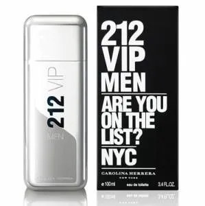 בושם לגבר Carolina Herrera 212 VIP E.D.T 100 ml