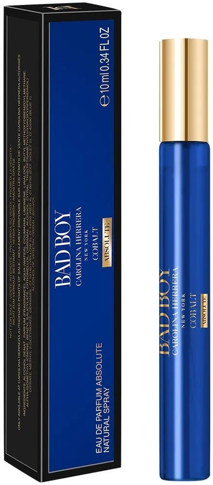 סט לגבר Carolina Herrera Bad Boy Cobalt Elixir E.D.P 10 ml