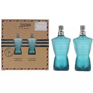 סט לגבר Jean Paul Gaultier Le Male E.D.T 2x40ml מיניאטורות