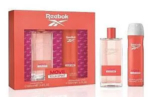 סט לאישה Reebok Move Your Spirit E.D.T 100 ml בושם + דאודורנט