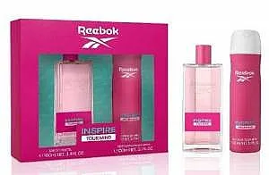 סט לאישה Reebok Inspire Your Mind E.D.T 100 ml בושם + דאודורנט