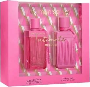 סט לאישה Woman'Secret Intimate Delight E.D.P 100 ml + 200 ml בושם + קרם גוף