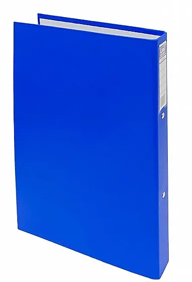 קלסר טבעת פלסטי גב 3.5 ס"מ כחול – Uni