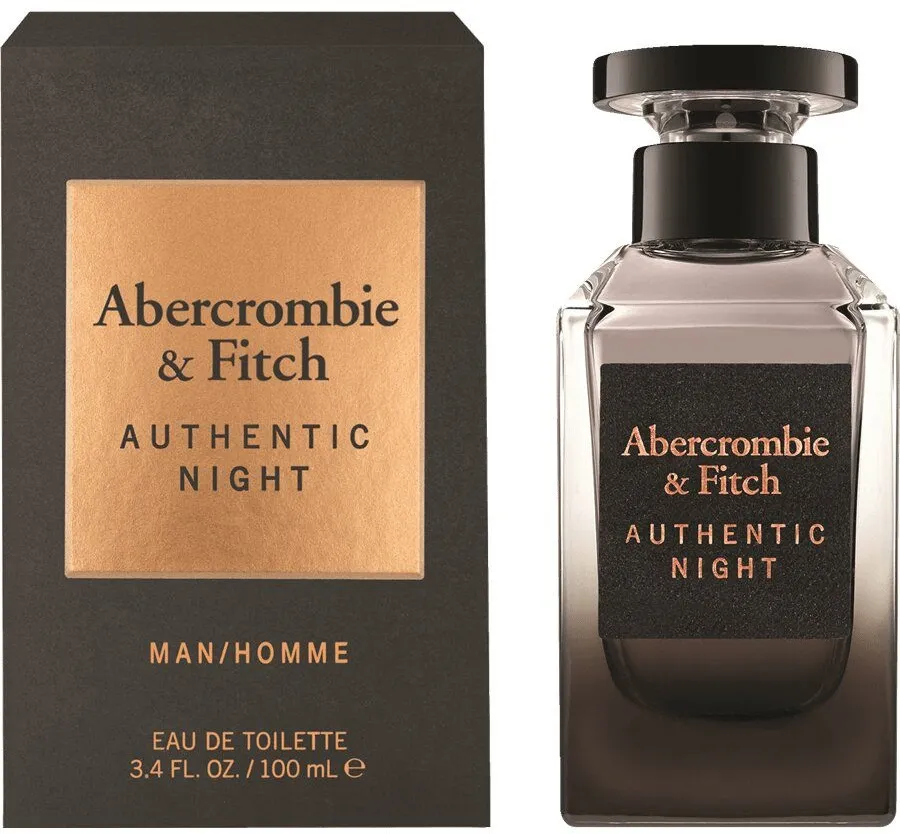 בושם לגבר Abercrombie & Fitch Authentic Night E.D.T 100ml