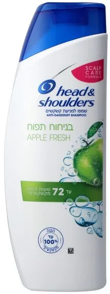 Head & Shoulders – שמפו למניעת קשקשים בניחוח תפוח – נפח 625 מ"ל