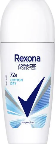 דאודורנט רול לאישה Rexona כותנה בנפח 50 מ"ל