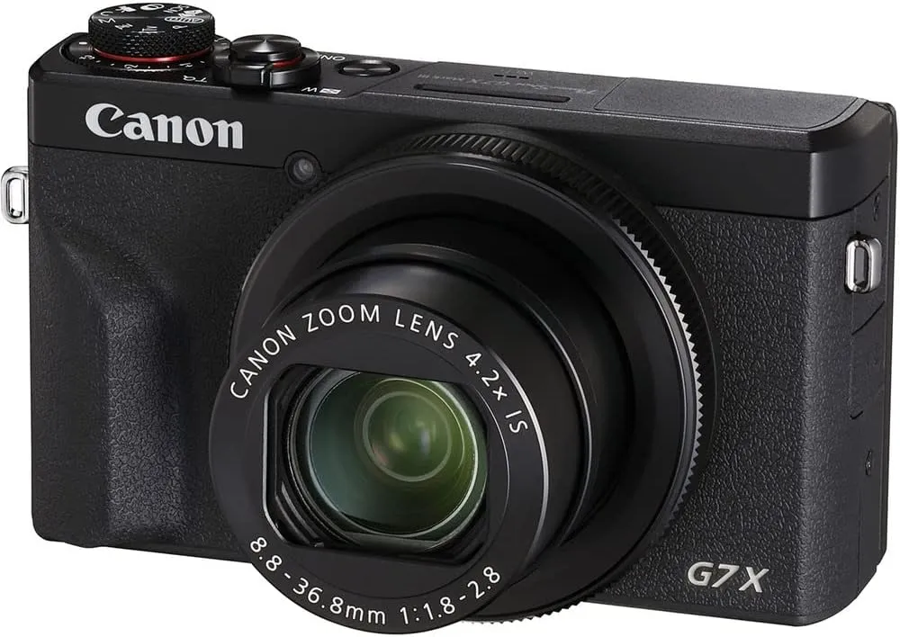 מצלמה דיגיטלית קומפקטית Canon PowerShot G7 X Mark III 20.9MP – צבע שחור