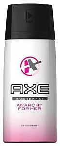 דאודורנט ספריי לאישה Axe Anarchy For Her בנפח 60 מ"ל