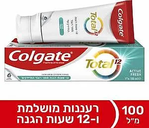 משחת שיניים Colgate טוטאל פרש – 100 מ"ל