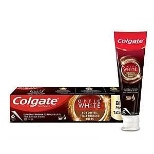 משחת שיניים Colgate אופטיק וייט לאוהבי קפה – 125 מ"ל