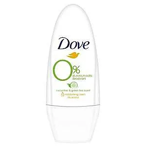 דאודורנט רול לאישה Dove 0% מלחי אלומיניום מלפפון ותה ירוק בנפח 50 מ"ל