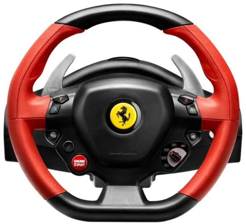 הגה מירוצים עם דוושות Thrustmaster Ferrari 458 Spider – עבור Xbox One