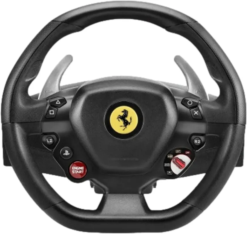הגה מירוצים עם דוושות Thrustmaster T80 Ferrari 488 GTB Edition