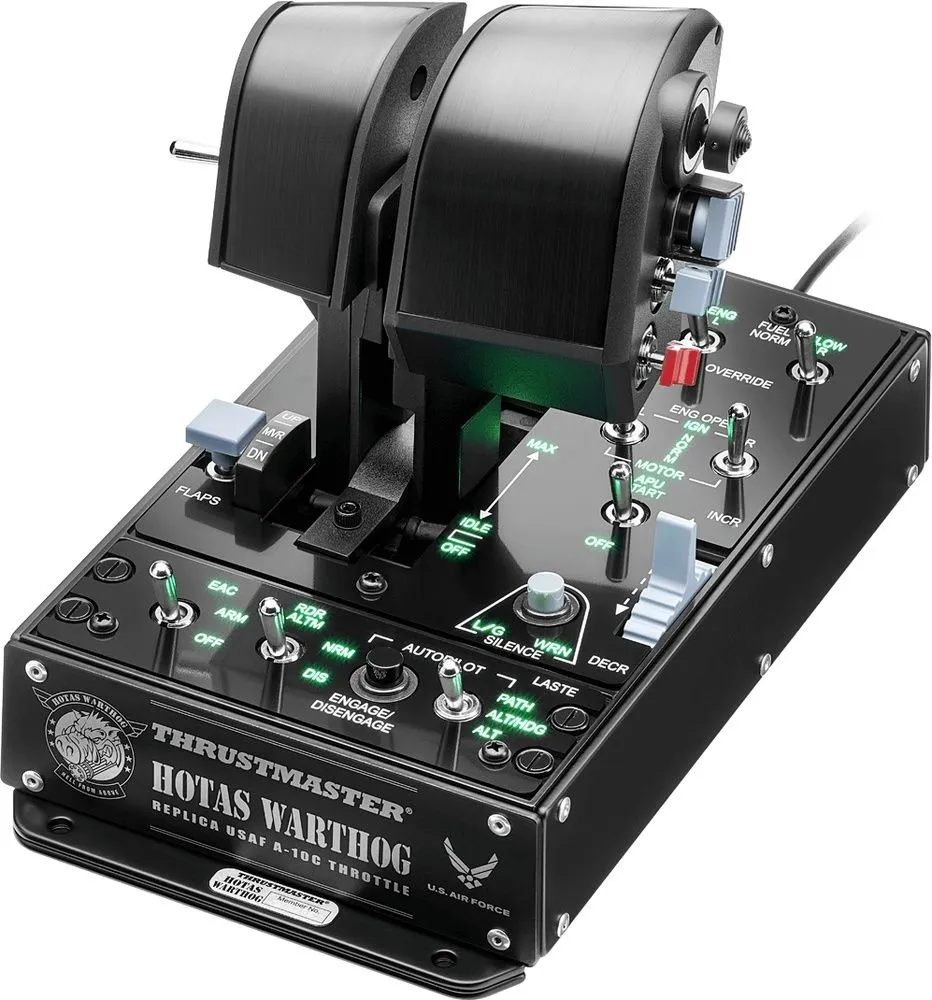 בקר טיסה Thrustmaster Hotas Warthog C.Panel With Dual Throttles PC