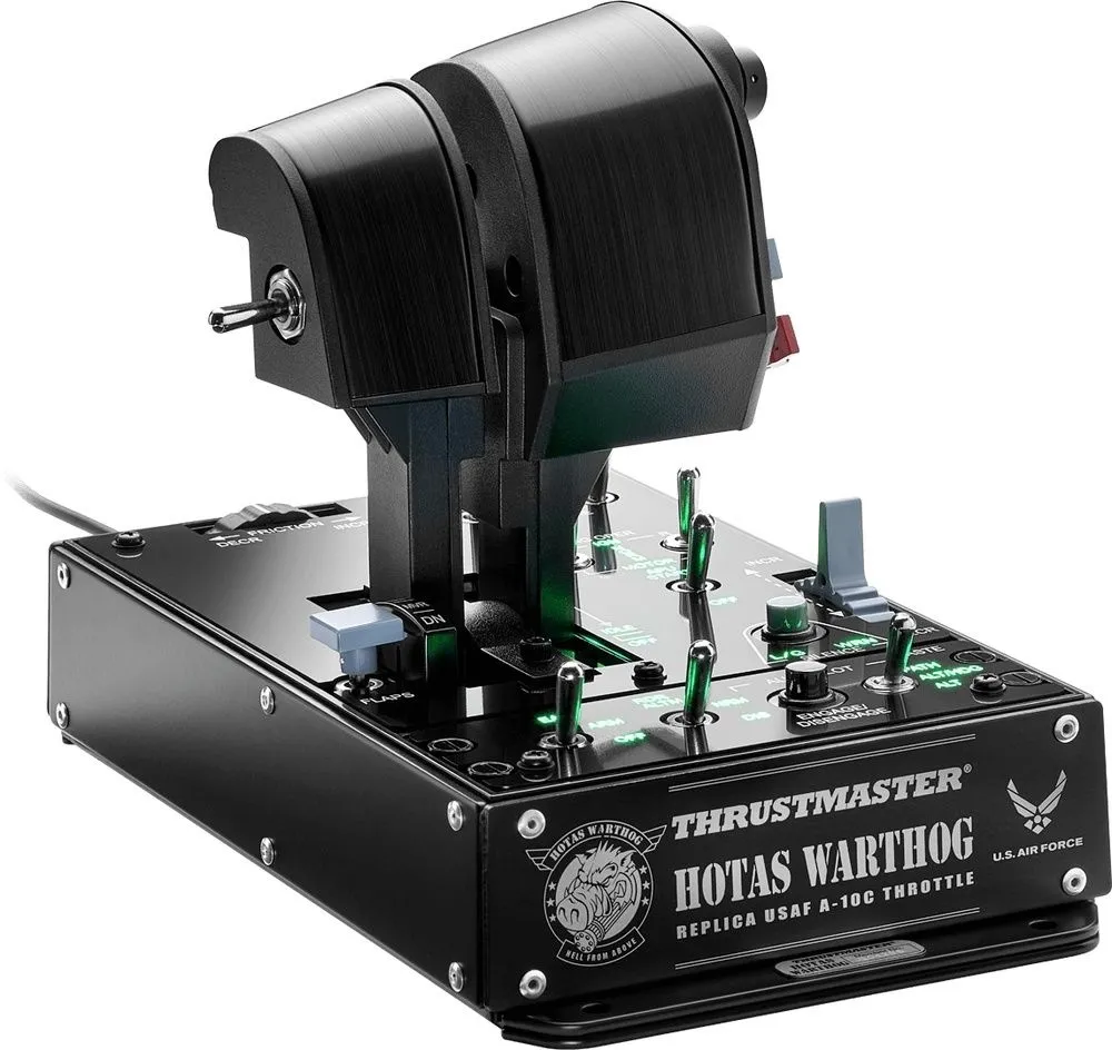 בקר טיסה Thrustmaster Hotas Warthog C.Panel With Dual Throttles PC