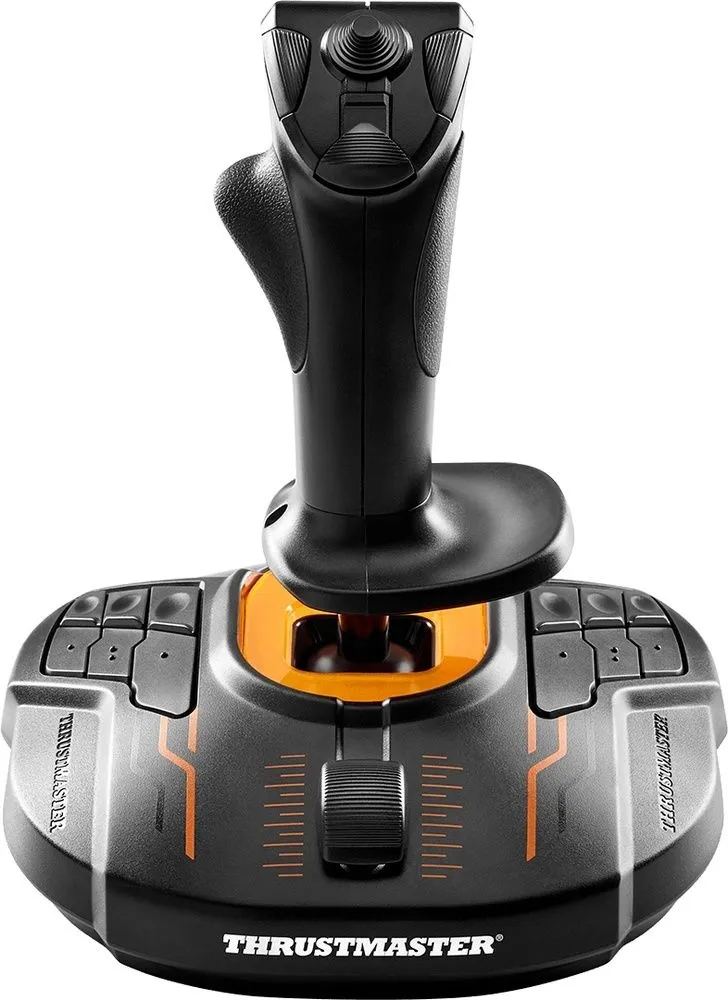 בקר טיסה + מצערת + דוושות Thrustmaster T-16000M FCS – צבע שחור