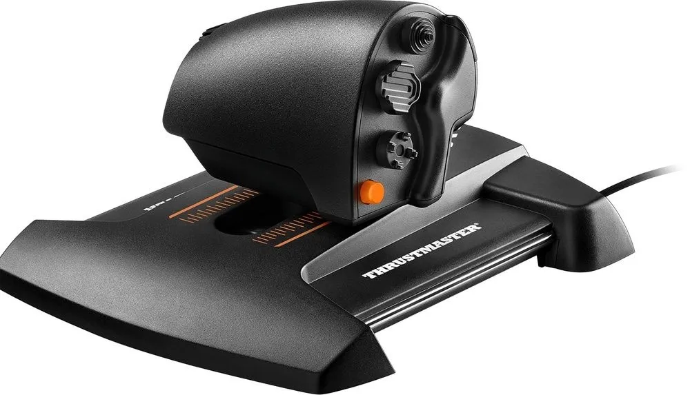 בקר טיסה + מצערת + דוושות Thrustmaster T-16000M FCS – צבע שחור