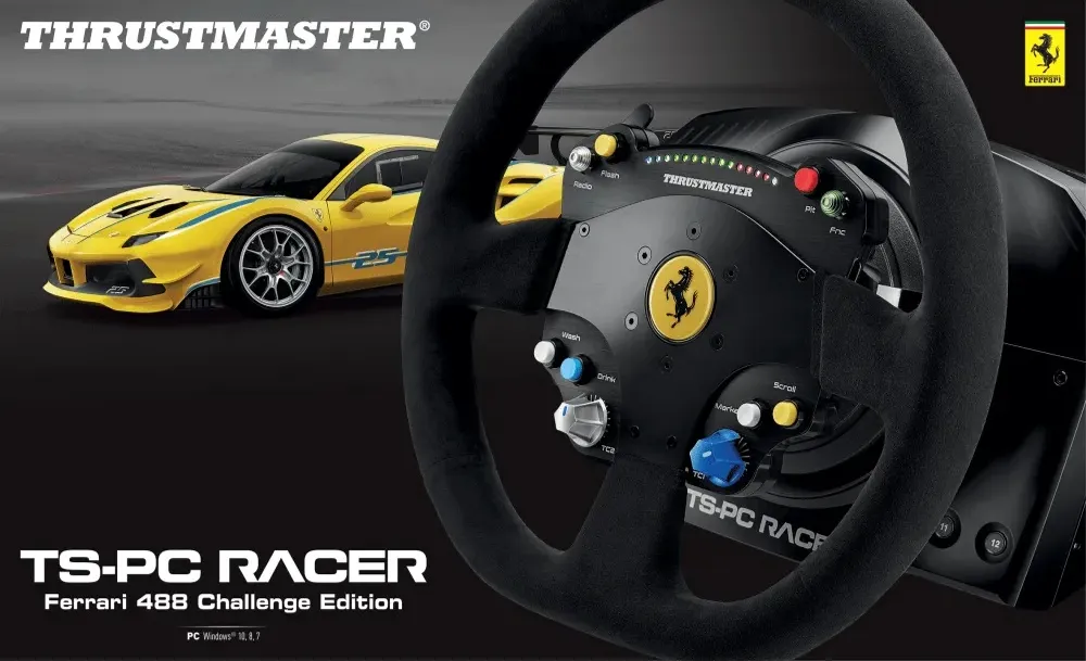 הגה מירוצים TS-PC Racer 588 Challenge ל-PC מבית Thrustmaster