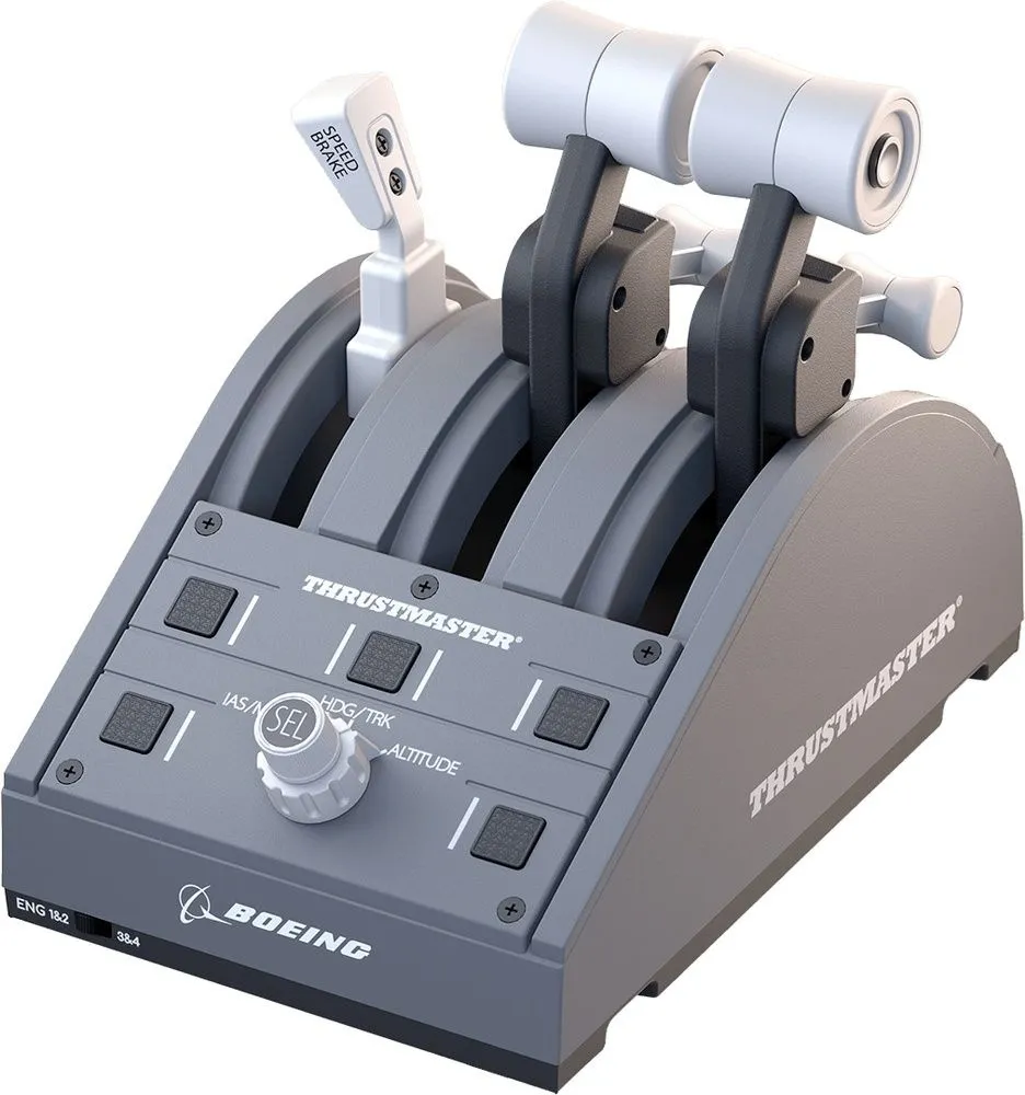 מצערת טיסה – Thrustmaster TCA Quadrant Simulator Controller Boeing Edition למחשב ו-Xbox