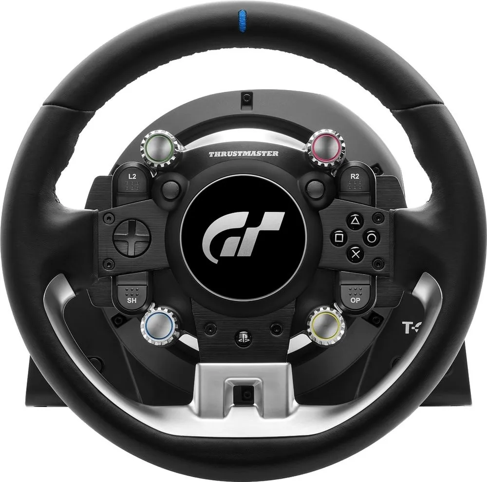 הגה מירוצים עם דוושות מהדורת Thrustmaster T-GTII Gran Turismo למחשב ול- PS4/PS5
