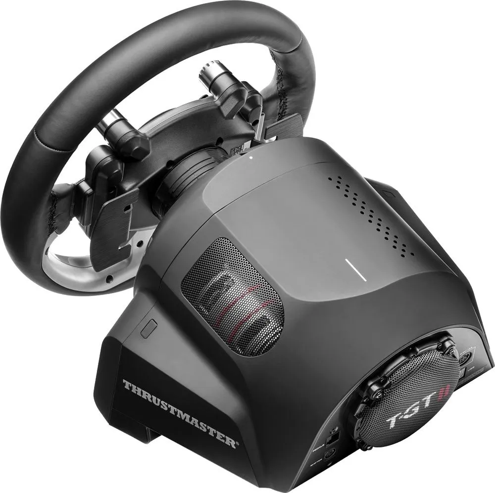 הגה מירוצים עם דוושות מהדורת Thrustmaster T-GTII Gran Turismo למחשב ול- PS4/PS5