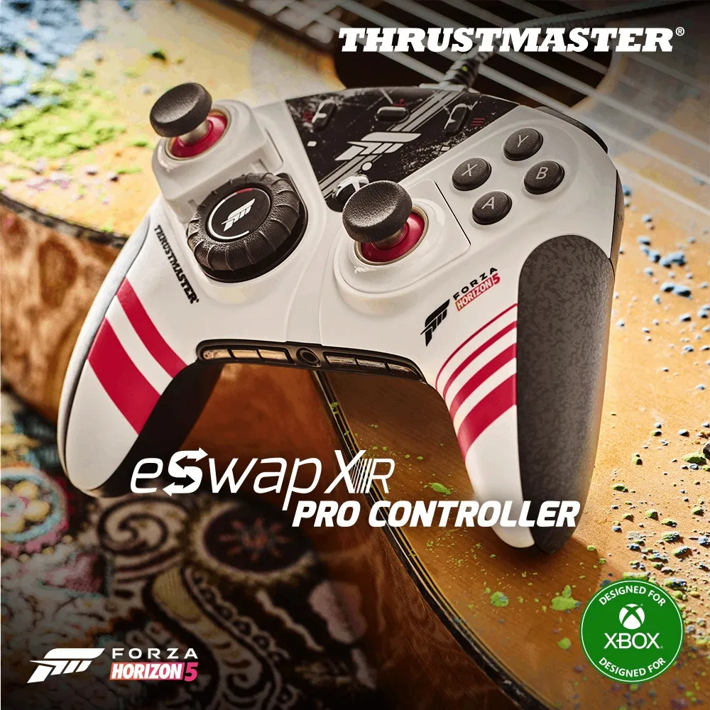 בקר משחק Thrustmaster ESWAP XR Pro Forza Horizon 5 Edition – תאימות למחשב ול- Xbox
