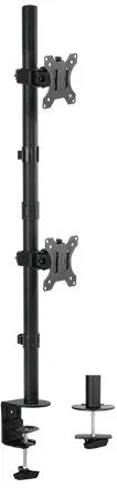 זרוע שולחנית ורטיקלית ל-2 מסכים בגודל 13"-32" אינץ' Lumi LDT12-C02V