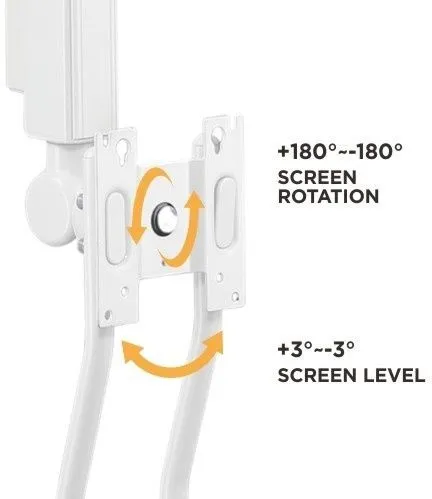 זרוע קיר למסך מחשב בגודל 17"-32" אינץ' Lumi LDA34-112