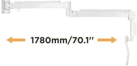זרוע קיר למסך מחשב בגודל 17"-32" אינץ' Lumi LDA34-112