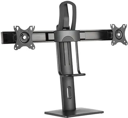 זרוע שולחנית כפולה למסכי מחשב בגודל 17"-27" אינץ' Lumi LDT41-T02