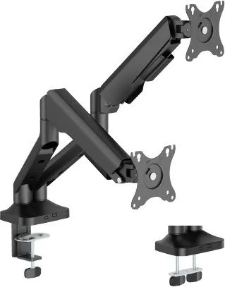 זרוע כפולה למסכי מחשב בגודל 17"-40" אינץ' Lumi LDT94-C024