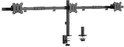 זרוע שולחנית לשלושה מסכי מחשב בגודל 17"-32" אינץ' Lumi LDT57-C03