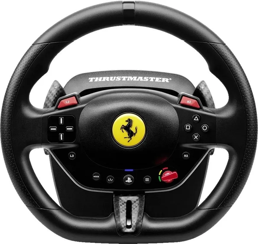 סט T98 Ferrari 296 GTB הגה ודוושות מבית Thrustmaster – מתאים ל-PC/PS4/PS5