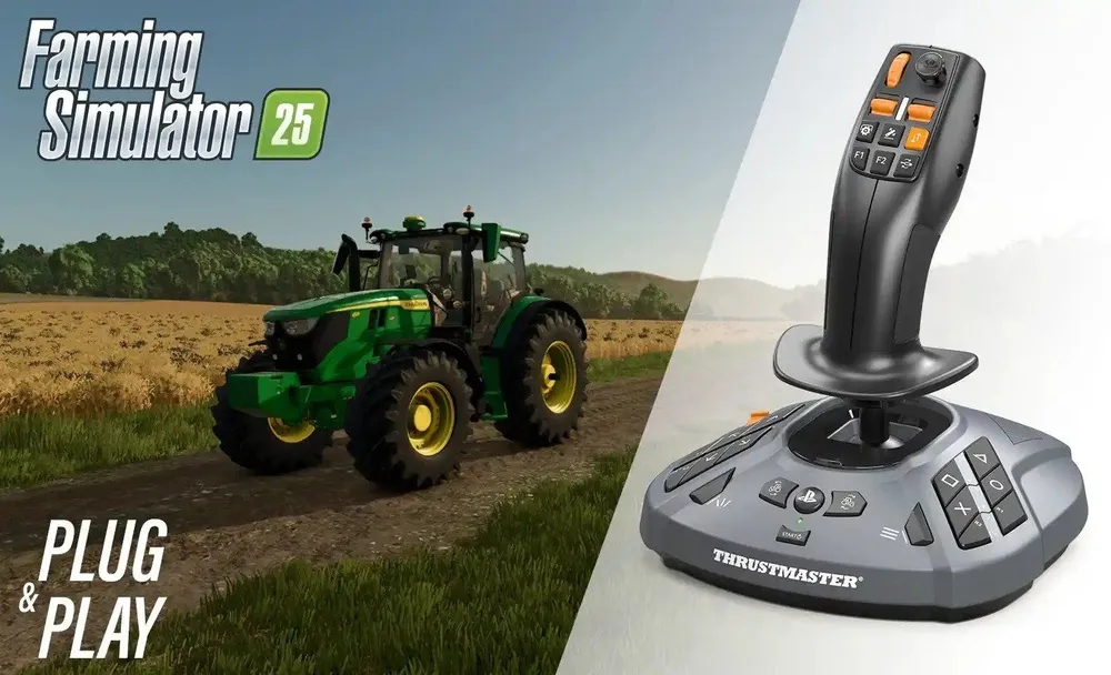 ג'ויסטיק SimTask FarmStick למחשב ו-PS5 מבית Thrustmaster