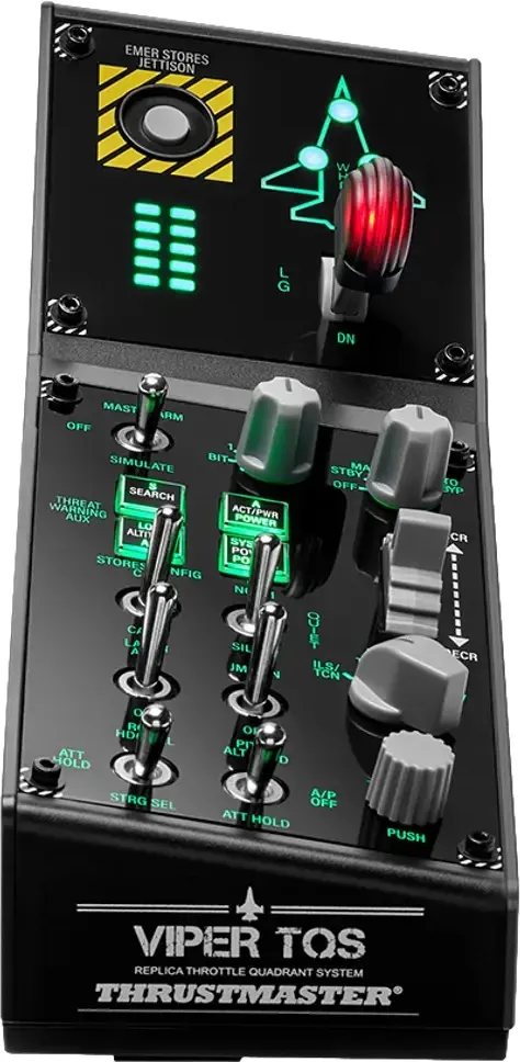 לוח בקרה דגם Viper למערכת Viper TQS מבית Thrustmaster – תואם PC