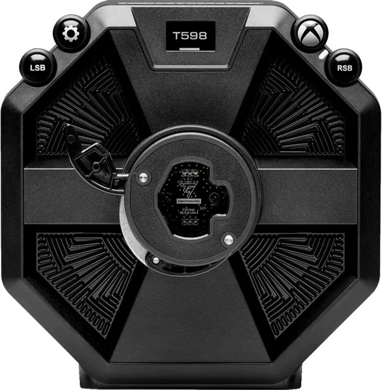 סט הגה ודוושות לסימולטורי מרוצים דגם T598 מבית Thrustmaster – תואם Xbox/PC