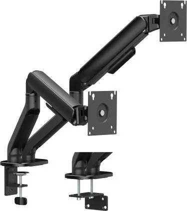 זרוע כפולה למסכי מחשב בגודל 17"-32" אינץ' Lumi LDT108-C024