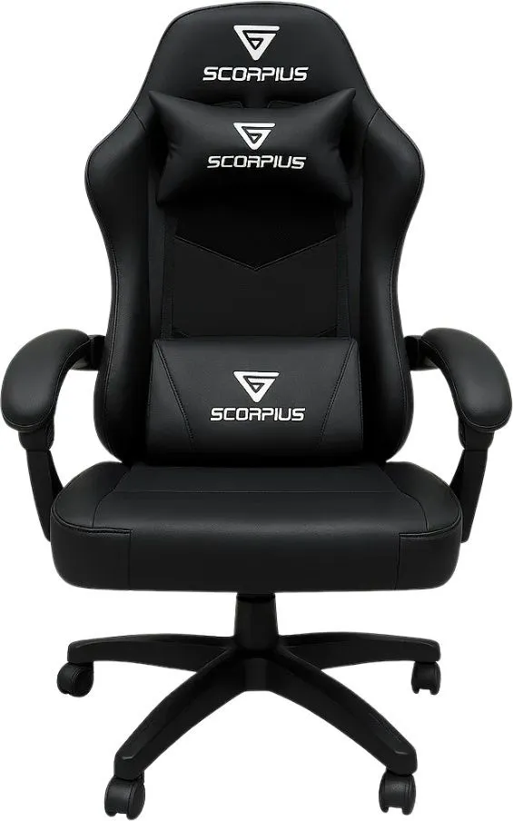 כסא גיימינג Scorpius מדגם: Inmagic בצבע שחור/אדום