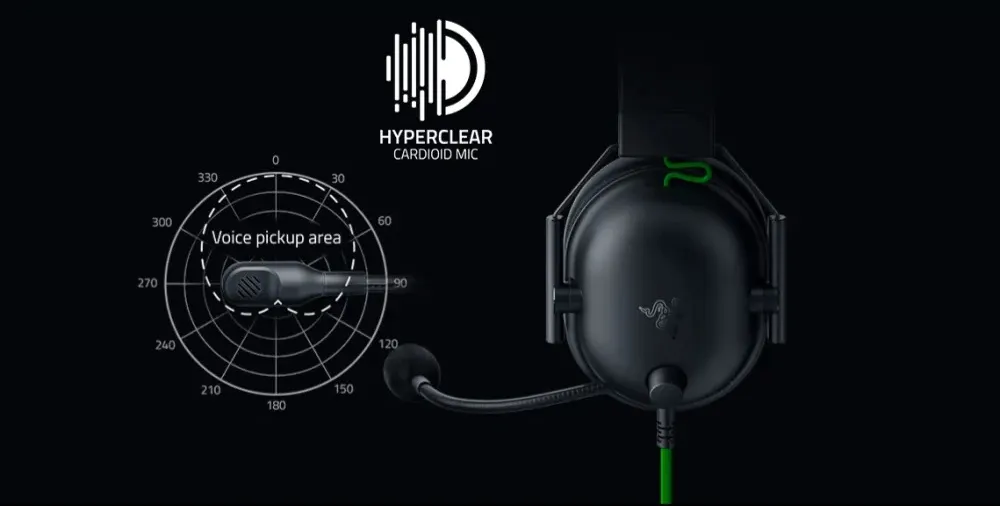 אוזניות גיימינג חוטיות Razer BlackShark V2 X