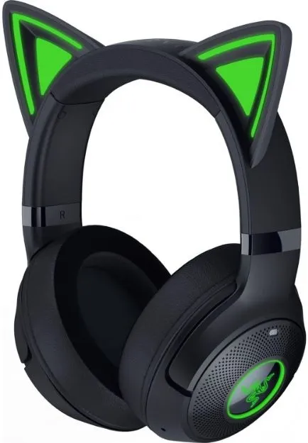 אוזניות חוטיות שחור– Razer Kraken Kitty V2