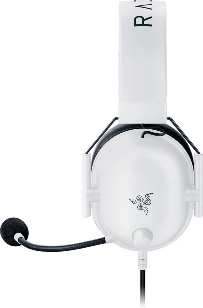 אוזניות גיימינג בצבע לבן Blackshark V2x מבית Razer