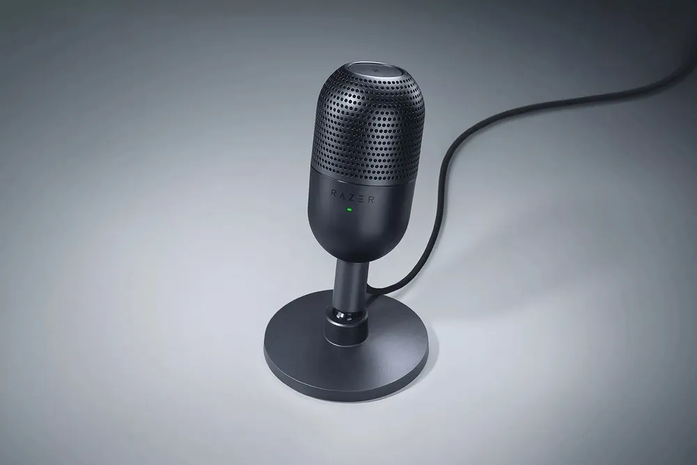 מיקרופון קונדנסר לגיימרים Razer Seiren V3 Mini – צבע שחור